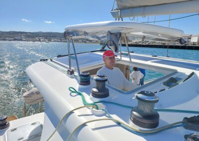 ANGELA COLLINS YACHTS TEST SAILING A KNYSNA 500