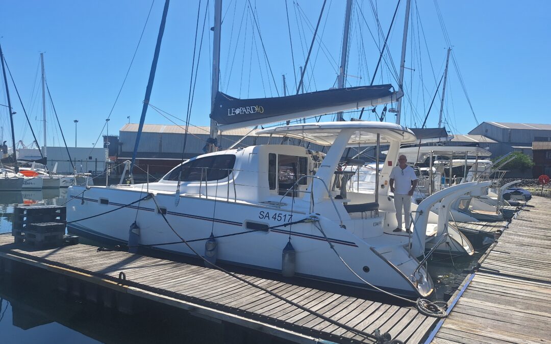 Finding Hope in a New Catamaran after a total loss – Help by Angela Collins Yachts Cape Town